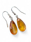 Baltic Amber Solid 925 Sterling Silver Earrings
