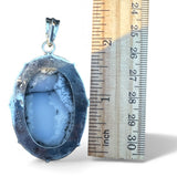 Dendritic Opal Solid 925 Sterling Silver Pendant