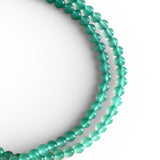 Green Aventurine 4 mm Beaded Necklace