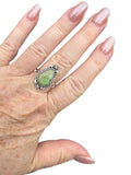 Sonoran Gold Turquoise Solid 925 Sterling Silver Ring 9.5