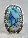 Monarch Opal Solid 925 Sterling Silver Ring 9.5