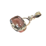 White Topaz Solid 925 Sterling Silver Pendant