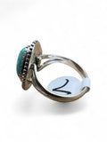 Amazonite Solid 925 Sterling Silver Ring 7