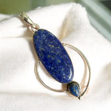 Blue Lapis Solid 925 Sterling Silver Pendant