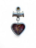 Noreena Jasper & Citrine Solid 925 Sterling Silver Pendant