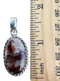 Crazy Lace Agate Solid 925 Sterling Silver Pendant