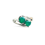 Green Onyx Solid 925 Sterling Silver Ring 8