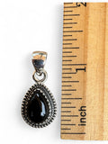 Black Onyx Solid 925 Sterling Silver Pendant