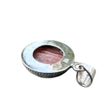 Rhodochrosite Solid 925 Sterling Silver Pendant