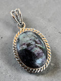 Kammererite Solid 925 Sterling Silver Pendant
