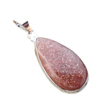 Sunstone Solid 925 Sterling Silver Pendant