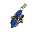 Australian Opal Solid 925 Sterling Silver Pendant