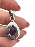Amethyst Solid 925 Sterling Silver Pendant