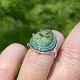 Monarch Opal Solid 925 Sterling Silver Ring 5