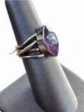 Amethyst Solid 925 Sterling Silver Ring 6