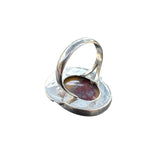 Mookaite Jasper Solid 925 Sterling Silver Ring 8
