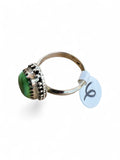 Sonoran Gold Turquoise Solid 925 Sterling Silver Ring 6