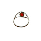 Carnelian Solid 925 Sterling Silver Ring