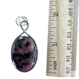 White Topaz Solid 925 Sterling Silver Pendant