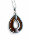 Baltic Amber Solid 925 Sterling Silver Necklace