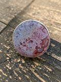 Ocean Jasper Solid 925 Sterling Silver Ring 6
