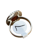 Sunstone Solid 925 Sterling Silver Ring 7
