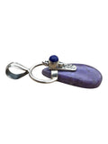 Lavender Jade & Blue Lapis Solid 925 Sterling Silver Pendant