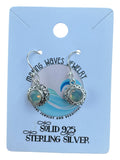 Ethiopian Opal Solid 925 Sterling Silver Earrings