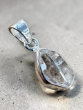 Herkimer Diamond Solid 925 Sterling Silver Pendant