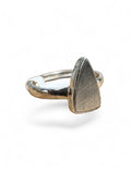 Meteorite Solid 925 Sterling Silver Ring 7