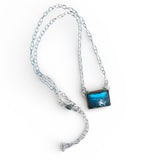 Labradorite Solid 925 Sterling Silver Necklace