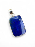 Blue Lapis Solid 925 Sterling Silver Pendant