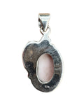 Pink Queen Conch Solid 925 Sterling Silver Pendant