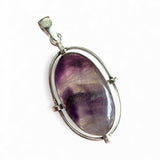 Amethyst Solid 925 Sterling Silver Pendant