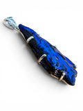 Titanium Aura Kyanite Solid 925 Sterling Silver Pendant