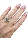 Herkimer Diamond Solid 925 Sterling Silver Ring 8