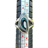 Fordite Solid 925 Sterling Silver Ring 5