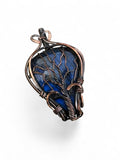 Labradorite Copper Wrapped Pendant Tree of Life
