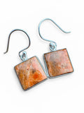 Sponge Coral Solid 925 Sterling Silver Earrings
