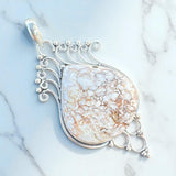 Wild Horse Jasper Solid 925 Sterling Silver Pendant