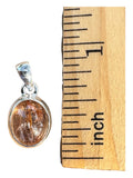 Imperial Topaz Solid 925 Sterling Silver Pendant