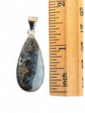 Maligano Jasper Solid 925 Sterling Silver Pendant