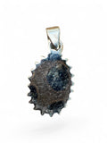 Golden Hills Turquoise Solid 925 Sterling Silver Pendant