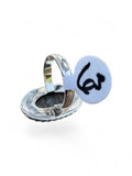 Crazy Lace Agate Solid 925 Sterling Silver Ring 6.5