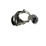 Black Onyx Solid 925 Sterling Silver Ring 4.5