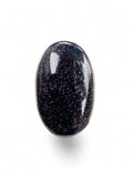 Blue Sandstone Solid 925 Sterling Silver Ring 7