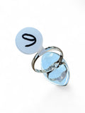 Kingman Turquoise Shadow Box Solid 925 Sterling Silver Ring 6