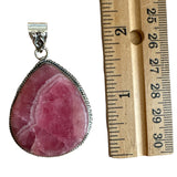 Rhodochrosite Solid 925 Sterling Silver Pendant