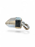 Quartz Point Solid 925 Sterling Silver Pendant