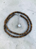 Tiger Eye Beaded Necklace